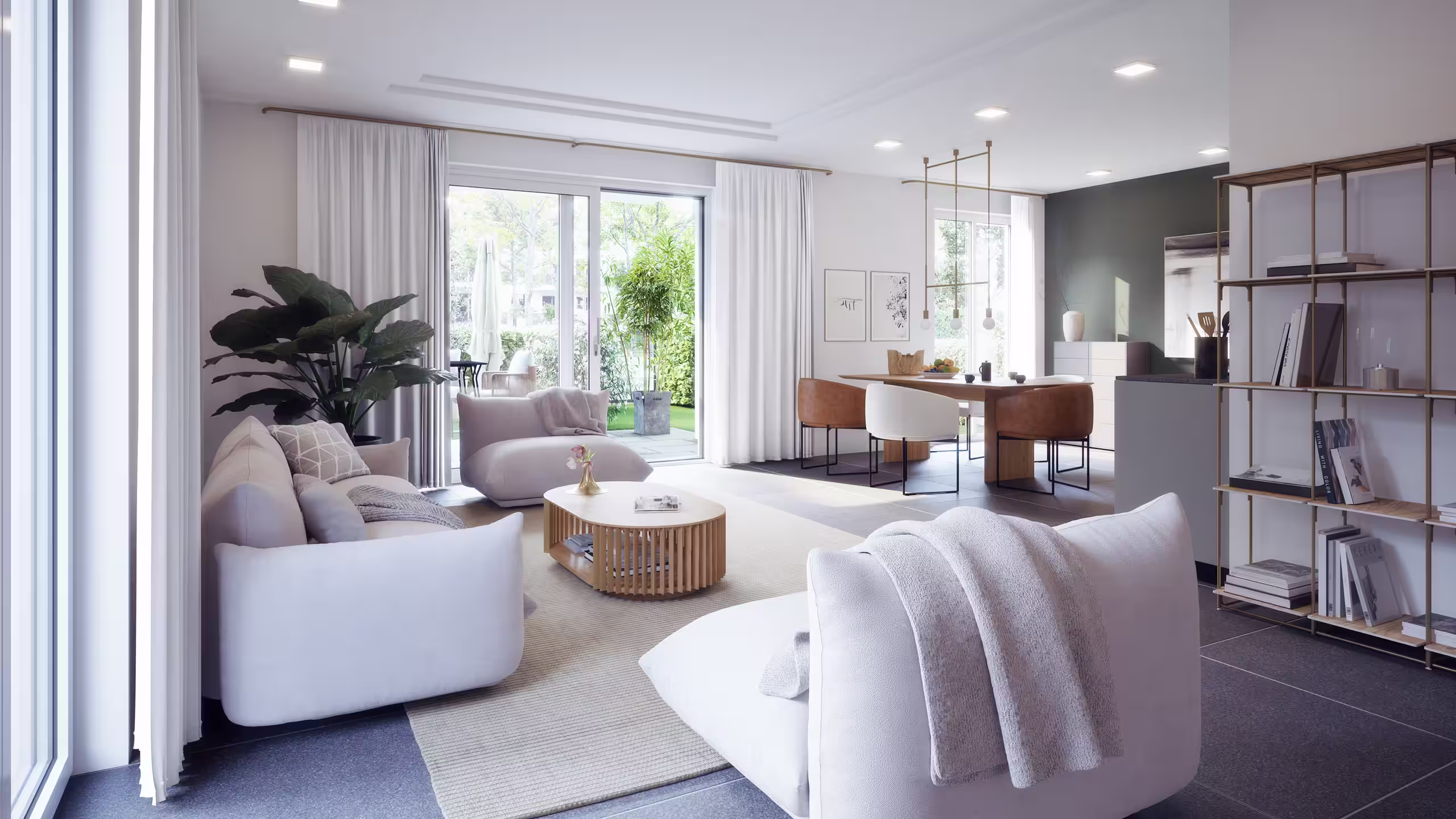 Visualisierung Wohnzimmer